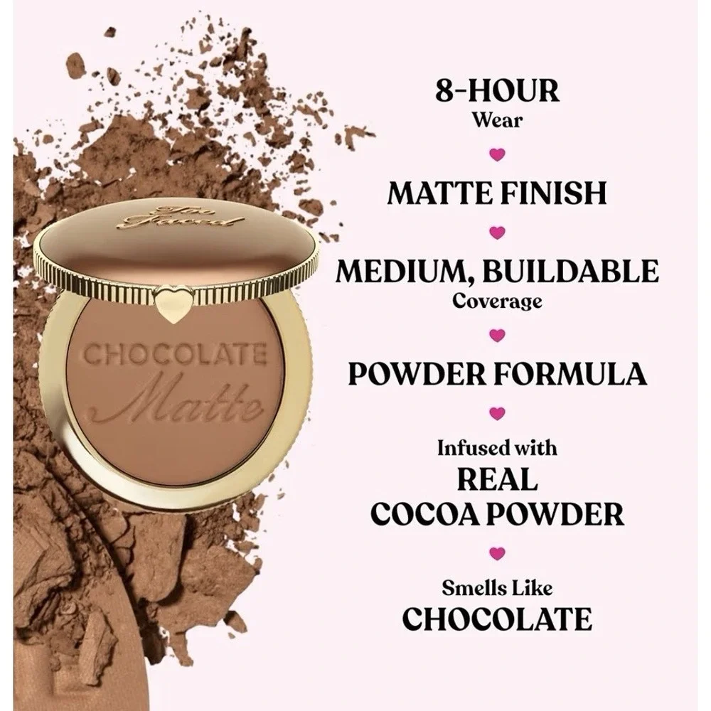 Too Faced Chocolate Soleil Matte‎ Bronzer - Chocolate Soleil NIB